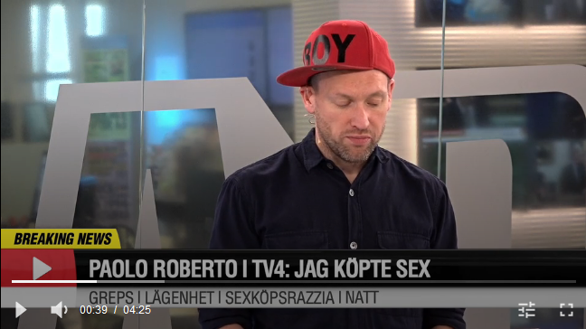 ArgaSkanskaMan's tweet photo. Sexköpsexperten inför sändningen:
"Jag ska ha min RÖDA keps idag" https://t.co/jwDFYZypQY