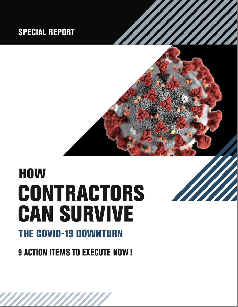 How Contractors Can Survive the COVID-19 CrisisAnd Come Out Ahead in the Recovery conta.cc/2xYsLZ9