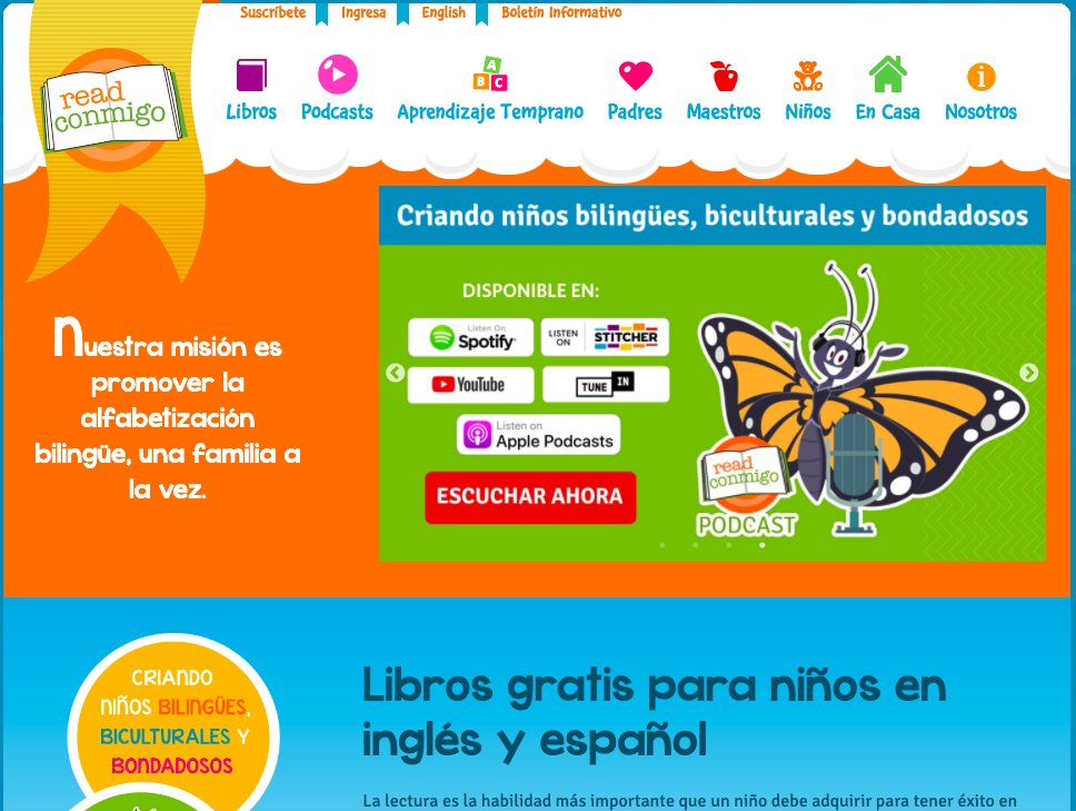 ¡Hola, <a href="/CarrboroCubs/">Carrboro Elementary</a> 🐻! Mira estos recursos de <a href="/ReadConmigo/">Read Conmigo</a>: readconmigo.org/es/home 👀 ¡Explora su biblioteca digital! #ReadConmigoFamily 📚  #librarytipoftheday #chccslibraries