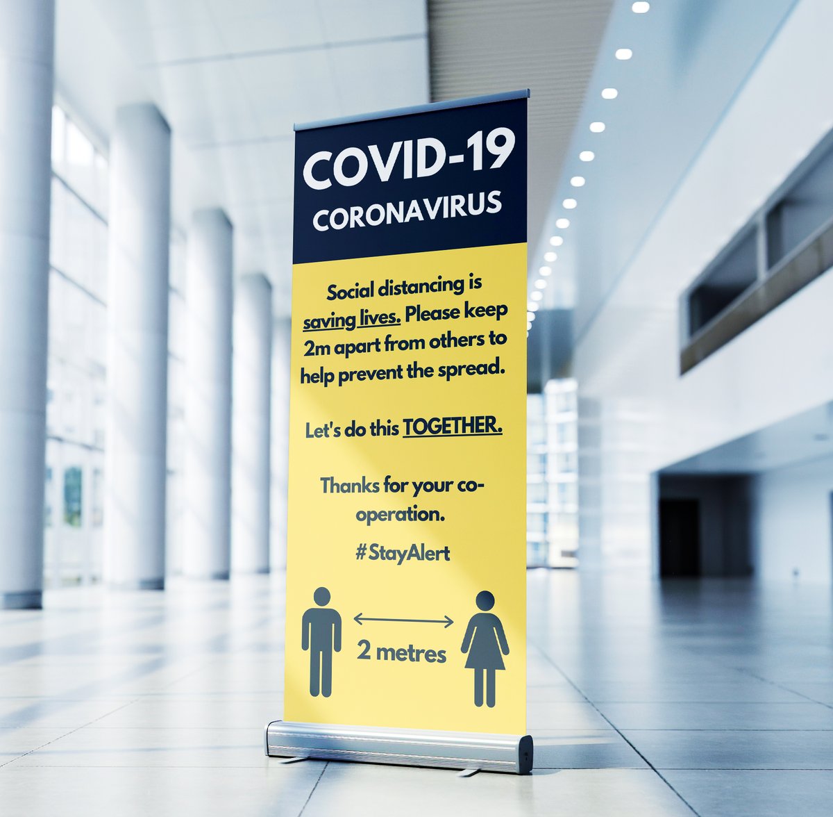 ukrollerbanners's tweet photo. With the current climate, displays like the below are becoming more widely used.
Order now to start displaying your own messages around the workplace and make a bold impact for employees and customers! 👀⚠️✅

https://t.co/shXRY2D09u https://t.co/fPjLJkHIa3