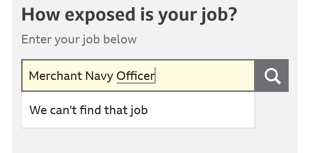 Why am I not fucking surprised?  Thousands of people trapped at sea or at home not able to join their ships because of the virus and no one even knows our job exists.