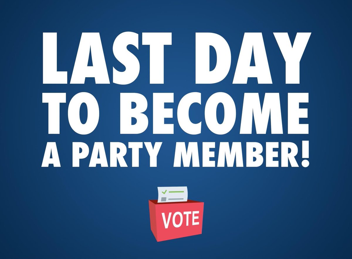 jimkarahalios's tweet photo. The @CPC_HQ membership cut-off is midnight tonight! Sign up at https://t.co/s4onkZ5r9p. If things don't go our way in court today &amp; you don't want to vote for another candidate, just ask for a refund. #cdnpoli #RightWayForward https://t.co/8WcOHVPl4P
