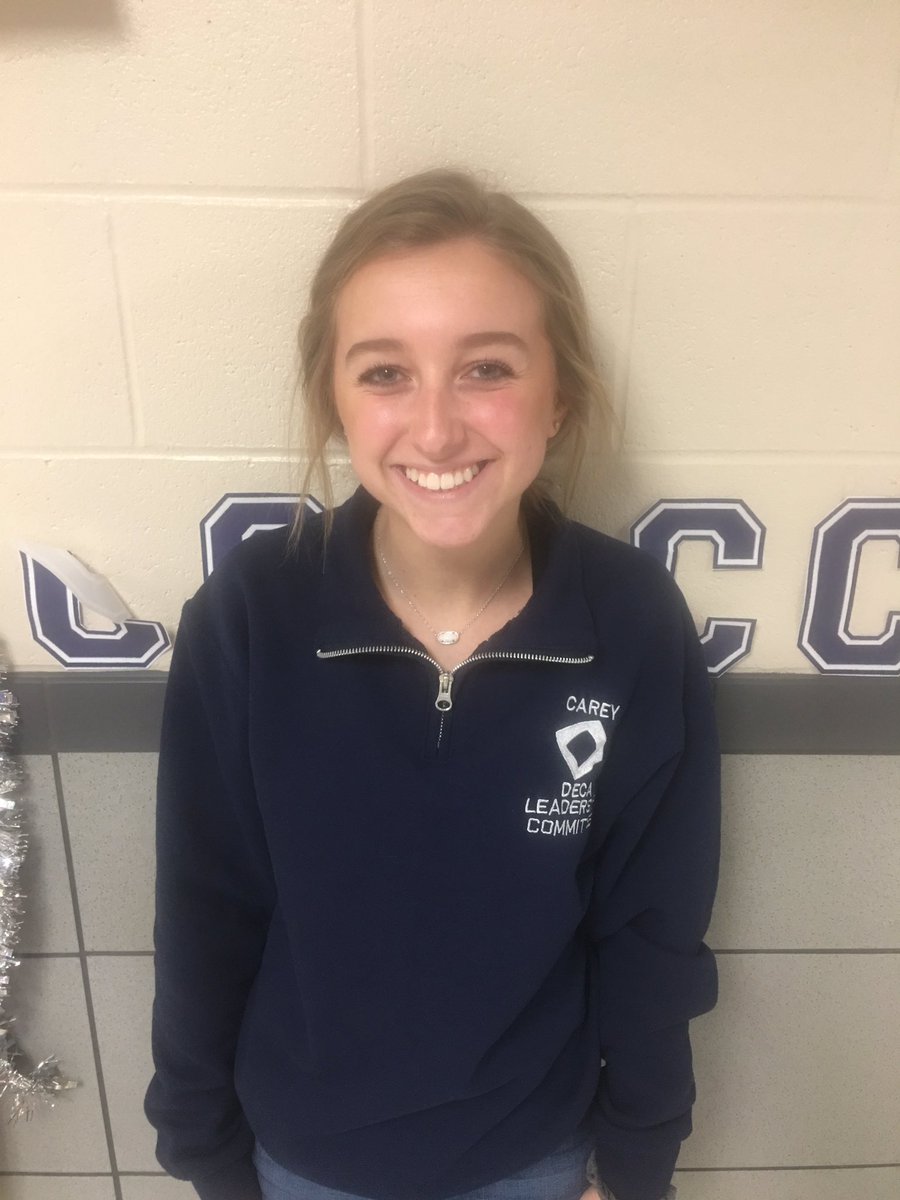 careydeca's tweet photo. Carey DECA wants to congratulate our new President &amp; Vice President for the 2020/2021 School Year. Austyn Penwell @AustynPenwell - President &amp; Whitney Southward @Whitsouthward - Vice President! We believe we have a great start to our Officer Team! #WeAreCarey https://t.co/fedGmN9J5z