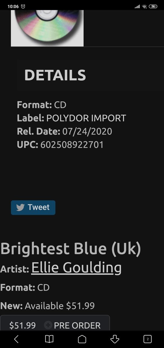 evtersweetener's tweet photo. #EG4 #BrightestBlue #JusticeforEG4 @elliegoulding  @polydorrecords https://t.co/dwTy9JAfW9