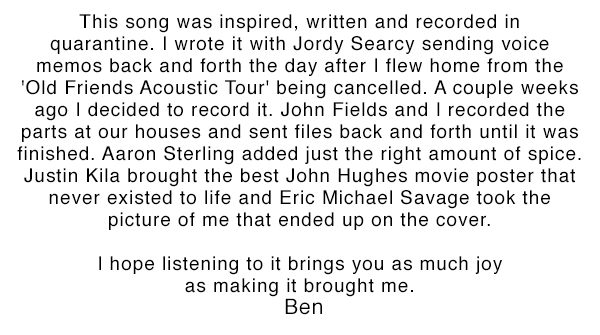 Ben Rector - The Thanksgiving Song (Lyrics) 