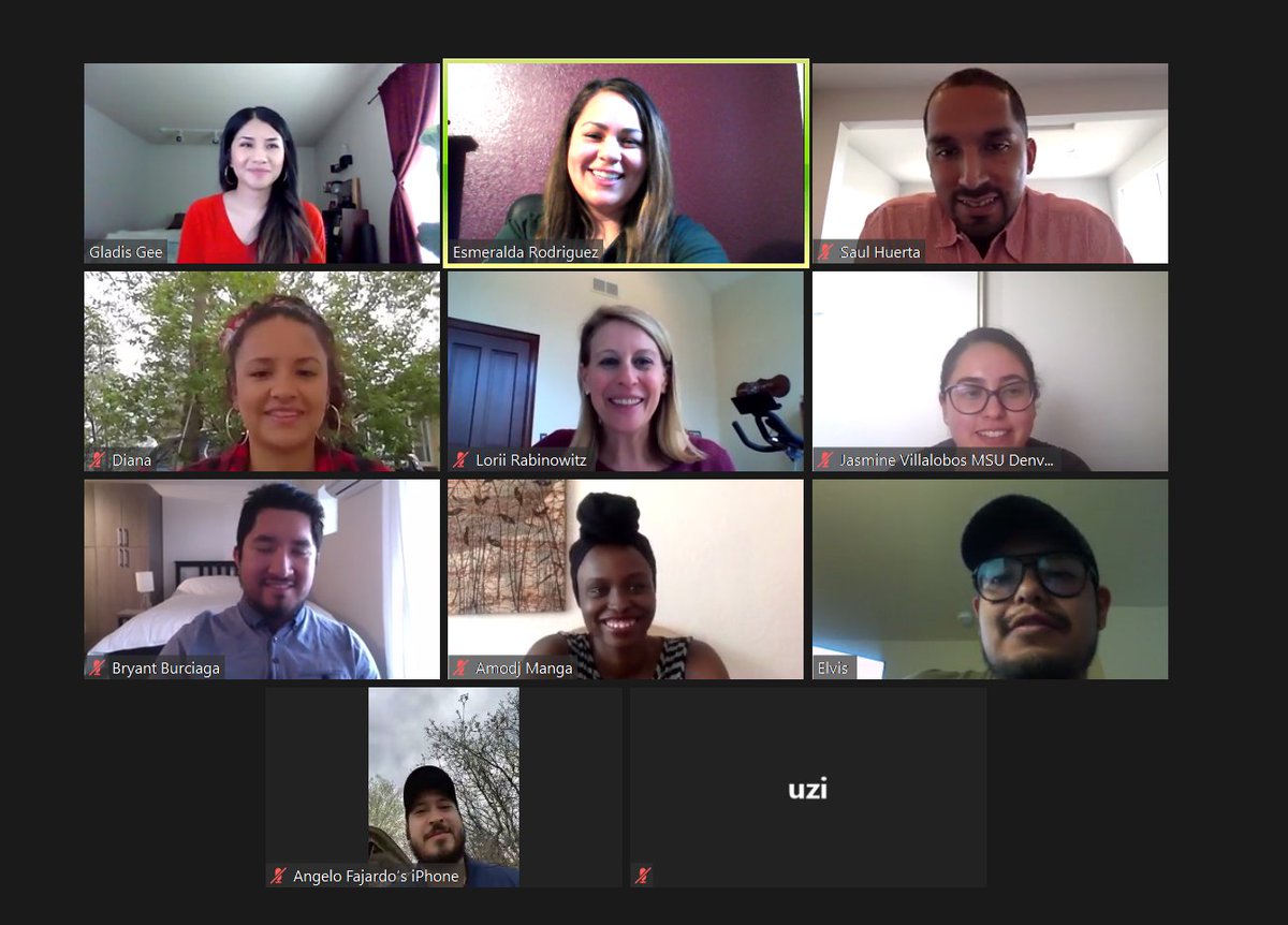We're staying connected while staying apart, and that includes our Alumni Advisory Committee! Earlier this week, our Alumni Advisory Committee members spent some quality time catching up with our CEO, Lorii Rabinowitz. The smiles were contagious—even through the Zoom screen! 🤩
