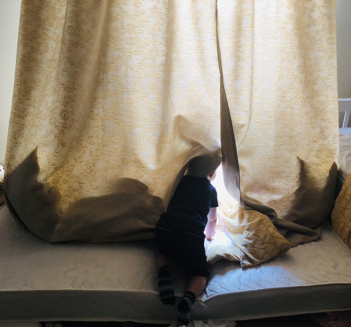 nathierons's tweet photo. William and I played roll and count @twinklresources, he and his sister also made a den, yes they took the mattress and everything else off the bed #tobeachildagain @GarswoodNursery @GarswoodPrimary https://t.co/J2vS20WhVl