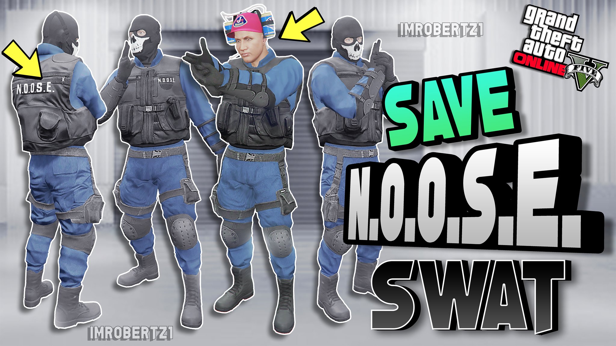 IMROBERTZ1 on X N.O.O.S.E. SWAT OUTFIT GLITCH https t WSSzCSRiln imrobertz1 GTAOnline https t oNIJGXIvqa X