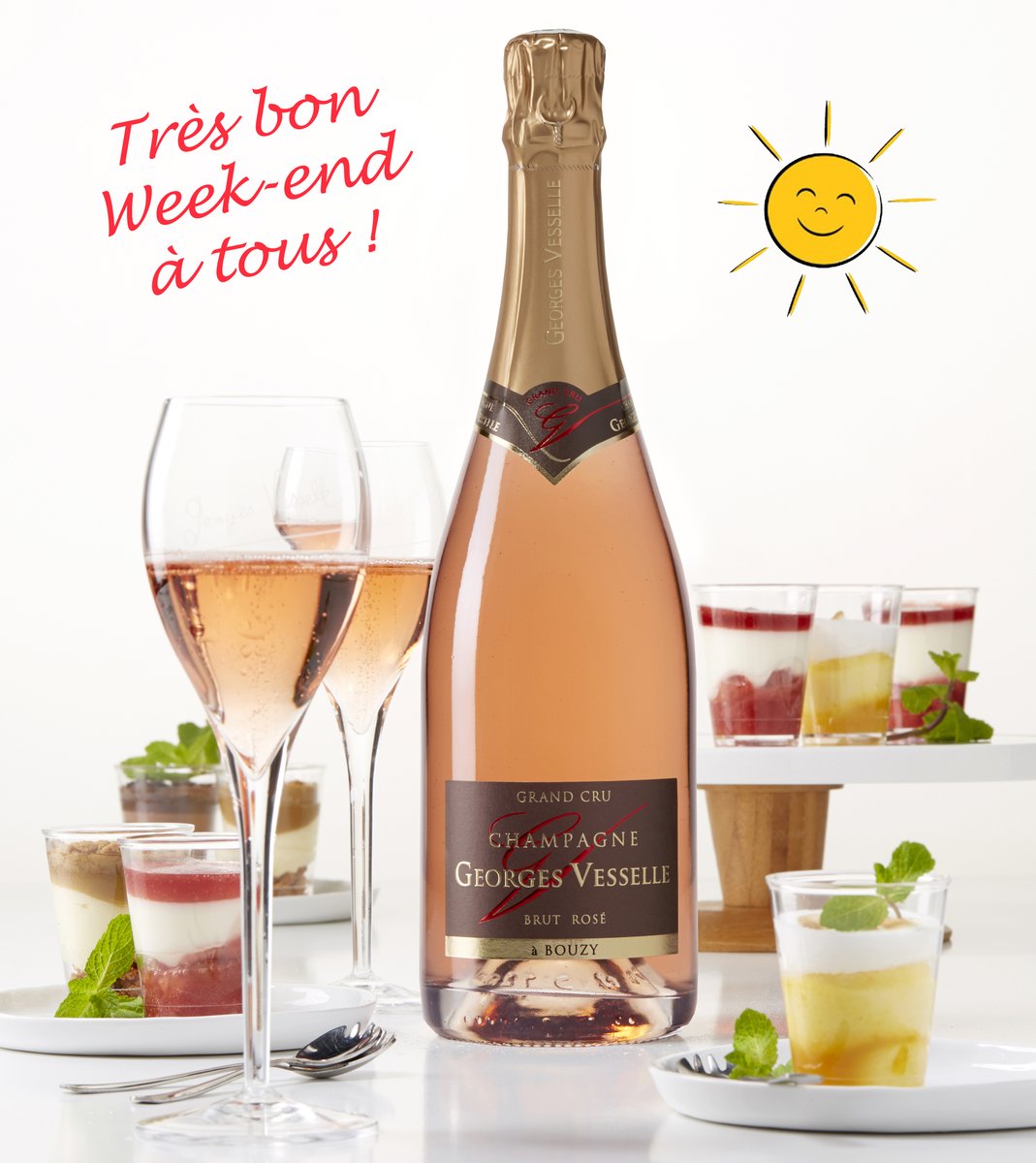 CVesselle's tweet photo. Très bon Week-end à tous ! 🥂 🌞
#champagne #rose #printemps #degustation #gourmandise #Marne @LRodriguez_pics https://t.co/z79qFvpTlA