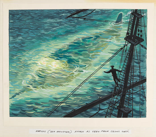 bja_samuel's tweet photo. Harper Goff's wonderful concept art for 20,000 Leagues Under the Sea (1954) Dir Richard Fleischer..

#filmtwitter #film #disney #HarperGoff #conceptart https://t.co/T0aVgBwbvp