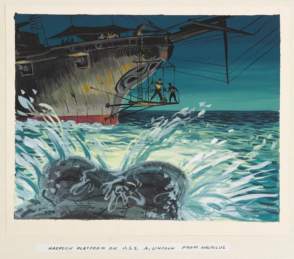 bja_samuel's tweet photo. Harper Goff's wonderful concept art for 20,000 Leagues Under the Sea (1954) Dir Richard Fleischer..

#filmtwitter #film #disney #HarperGoff #conceptart https://t.co/T0aVgBwbvp