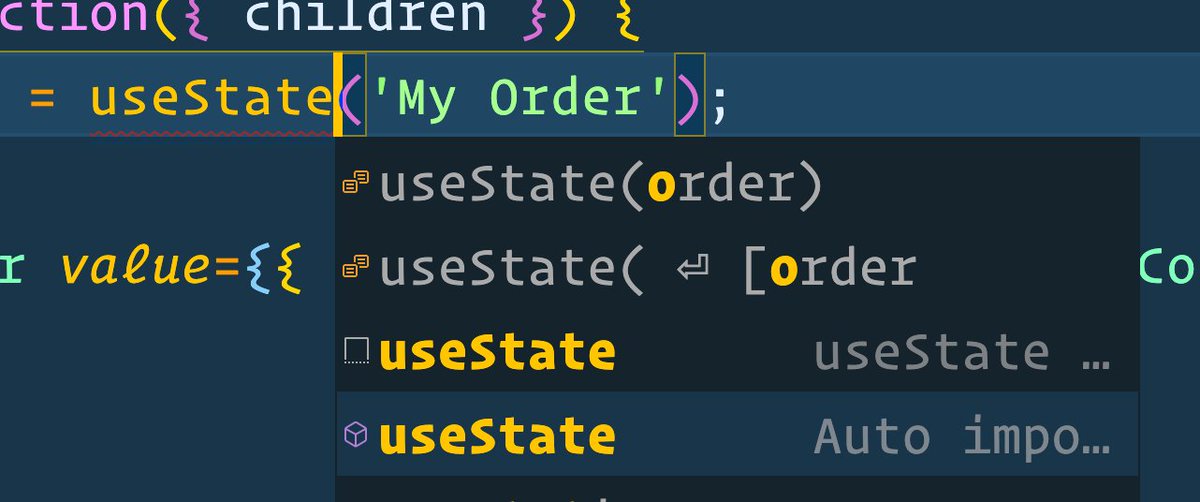 wesbos's tweet photo. I love love love auto-import for VS Code. Does anyone know of a way to do it for an entire file? 

When I move a component to a new file, it would be awesome to run "try and import not defined values" https://t.co/dN8VC4HjJI