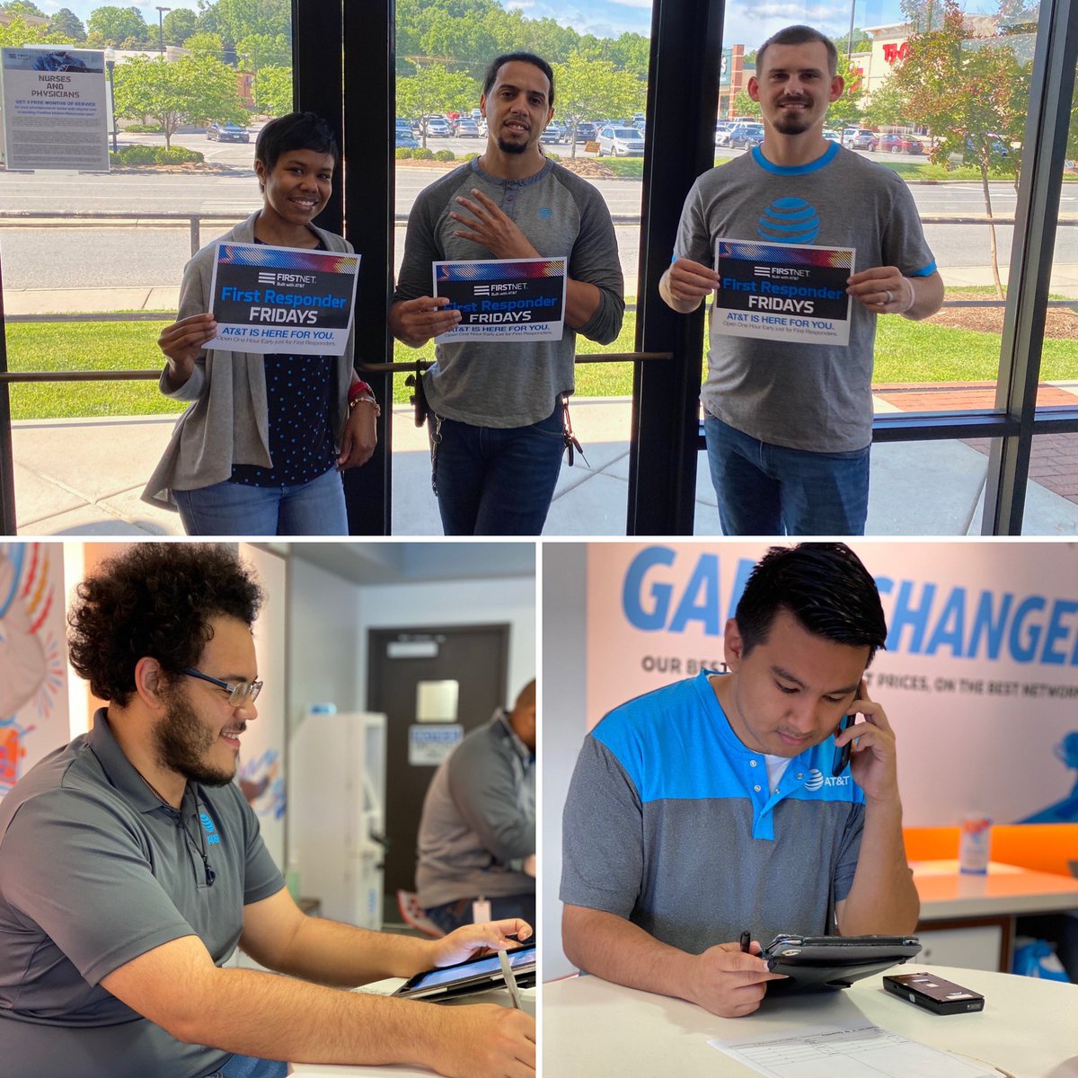 First Responder Friday is in full effect at Team Cashhouse 🏦 <a href="/404girl/">Betsy Francis</a> <a href="/AdamMRagab/">Adam M. Ragab</a> <a href="/MarqRodgers/">Marq Rodgers</a> @EdwardsDannica <a href="/StevensonGonza3/">Stevenson Gonzales Oliveros</a> <a href="/johnsonal1993/">Johnsonal1993</a> #BIG4s #CharLit #FirstResponderFriday #RodgersThat