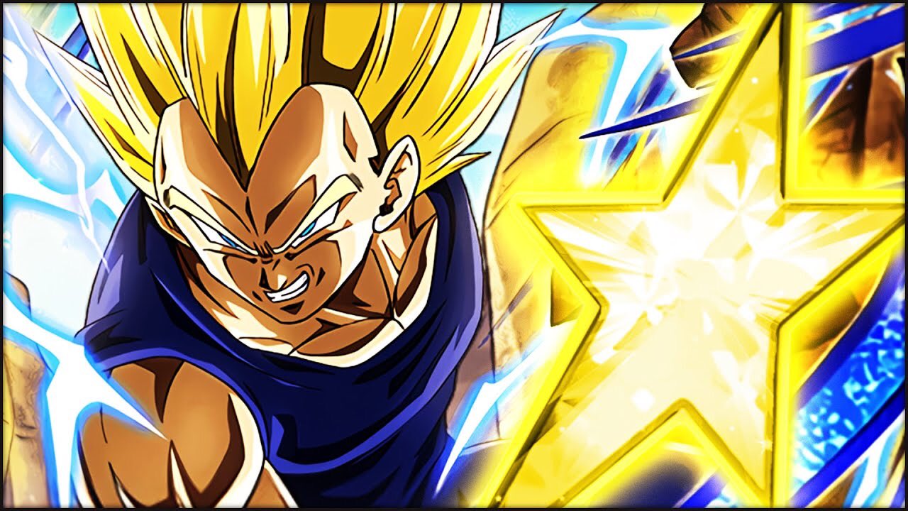 Last week I removed the red background, this week I decided to take it a  step further (Majin Vegeta wallpaper edit) : r/DBZDokkanBattle