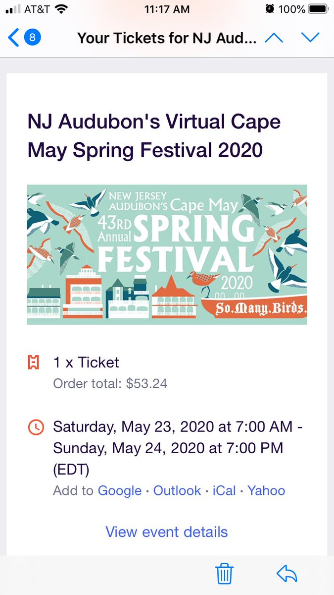 TheABomb's tweet photo. Next weekend is gonna be liiiiiit. #booze #birding #capemay #somanybirds #virtualbirding https://t.co/7yoNni7VO1