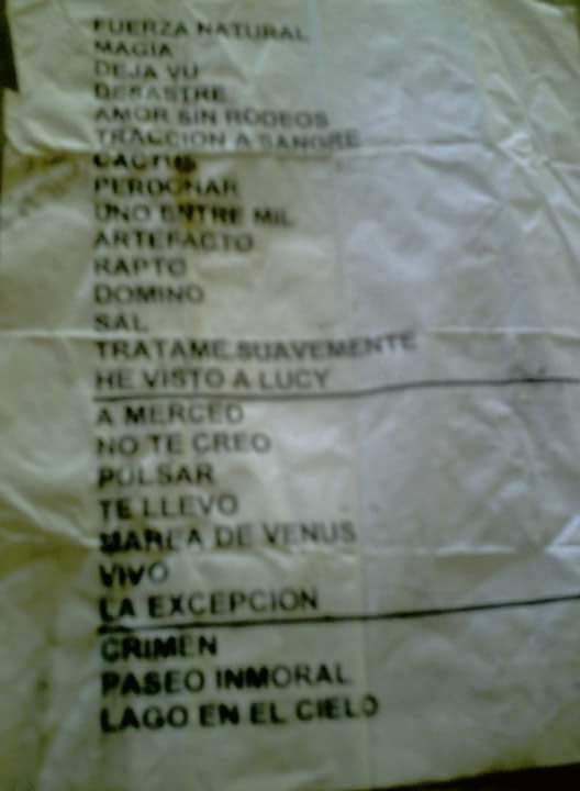 Setlist_me's tweet photo. Se cumplen 10 años del último concierto que ofreció Gustavo Cerati 😔

Este fue el setlist de esa última noche en Venezuela, siendo “Lago en el cielo” la última canción que tocaría. #CeratiEterno https://t.co/Z29mn8UZ0s
