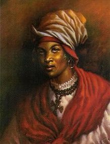 5/15: Did u know a Haitian  woman intiated the Haitian revolution? Cécile Fatiman, a Haitian vodoo priestess whose spiritual guidance & power helped others enslaved seek revenge for their oppression. The ceremony she held in Bois Caïman sparked a historical reset.