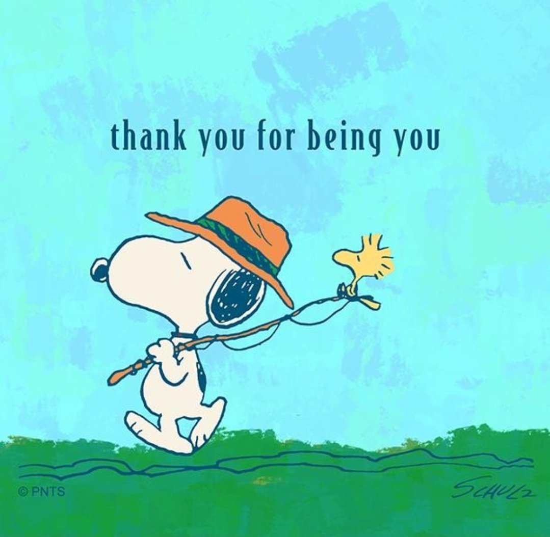 Snoopy Facts Thank You For Being You Snoopy Snoopyfacts Peanuts Woodstock T Co 2wt9av0rmn Twitter