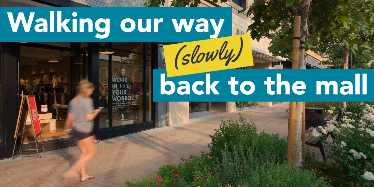 Right now, malls are focused on the safety and convenience of curbside pick-up. #PostCovid19, owners will need to look beyond this utilitarian approach and leverage the mall’s capacity to bring people together. The "social walk" might be the answer:
fieldpaoli.com/ideas/walking-…