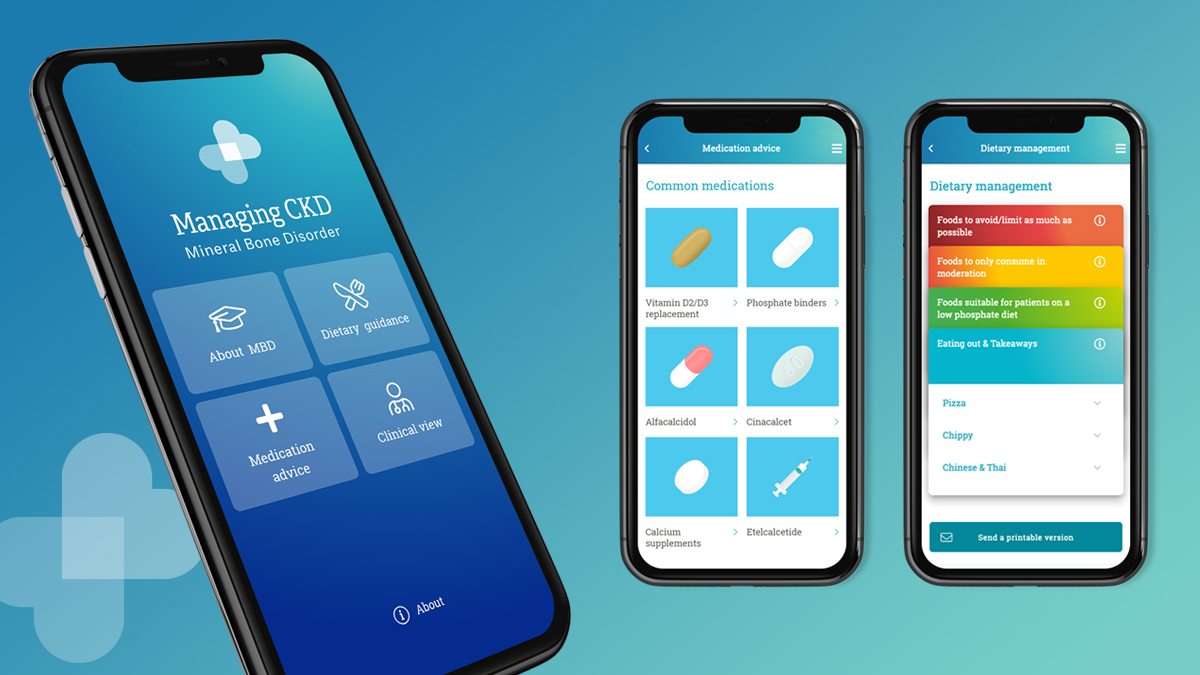 New app 'Managing CKD'. Developed with <a href="/MFTnhs/">MFT NHS</a> @srftrenal <a href="/MFTrenal_trials/">MFT Renal Research team</a> @SalfordRoyalNHS. Featuring advice for healthcare professionals &amp; patients dealing with mineral bone disease caused by chronic kidney disease

Android: play.google.com/store/apps/det… 
iOS: apps.apple.com/gb/app/managin…