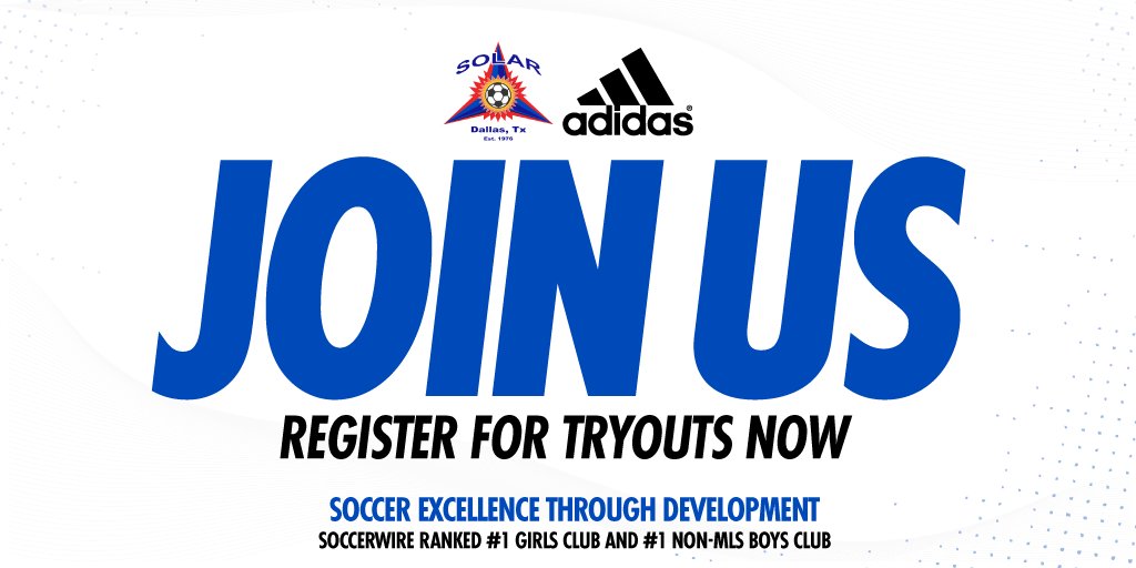SolarSoccerClub's tweet photo. We are more than just a soccer club - we are a FAMILY!
From our competitive teams to our elite platforms, we have a place for every boy or girl who has a passion for soccer. 
REGISTER TODAY.
Girls Registration: https://t.co/x48cNhgNZy
Boys Registration: https://t.co/o0HqKsDcva https://t.co/pzYCSP1nFE