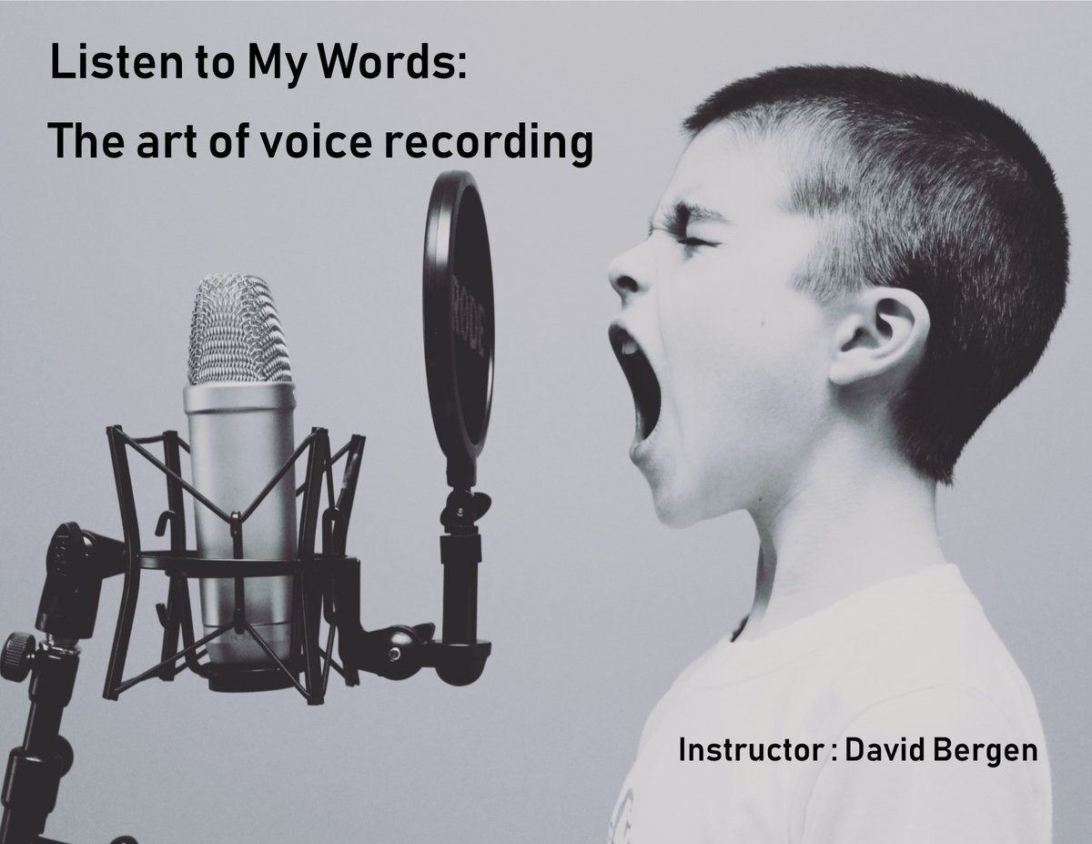 Using subscription-based software &amp; freeware, students will delve more deeply into the artistry of vocal recording. Film editors who use voice over, off stage voices, wild-line recordings, &amp; ADR will gain tips &amp; techniques that aid their productions.
ow.ly/kbNz50zzME2