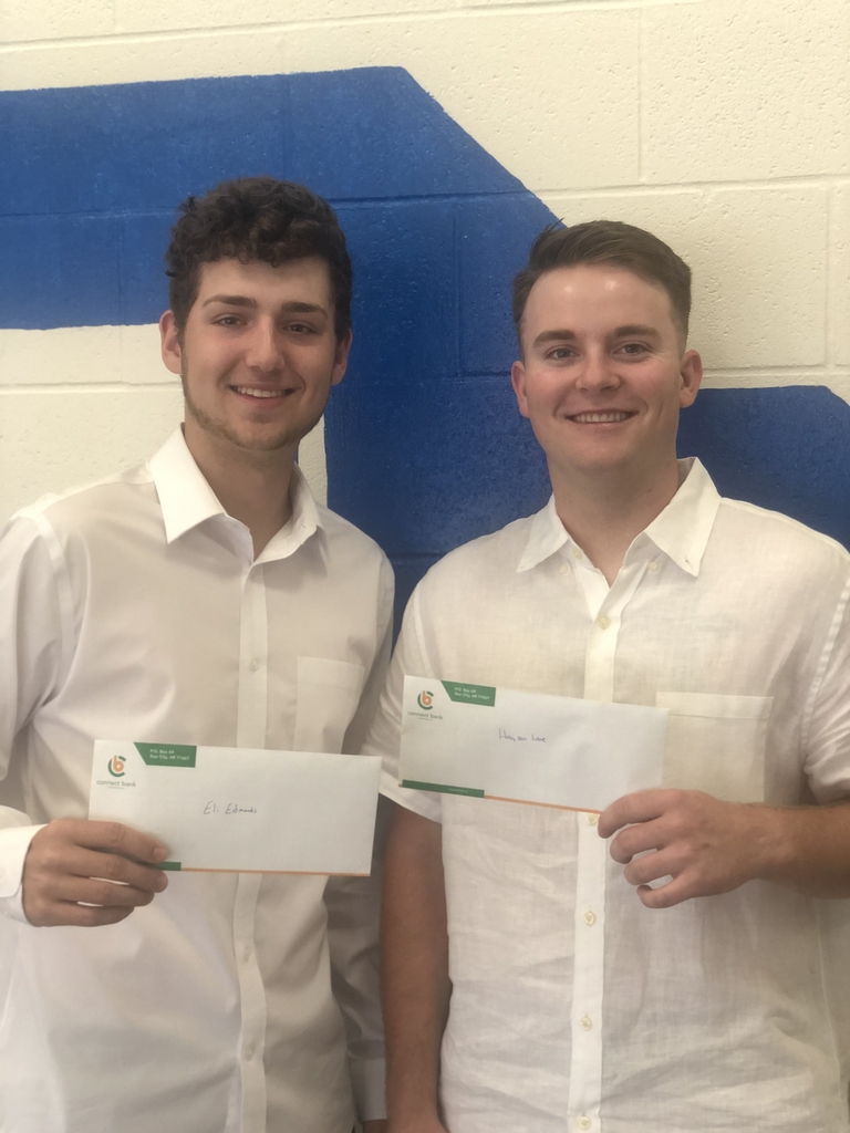 StarCitySchools's tweet photo. #SCHS seniors, Hayson Lane and Eli Edmonds, received their checks for the Zack Towers Memorial Scholarship today. Thank you to Zack’s family for the continued support and congratulations guys! #SuccessForEveryChild #WhateverItTakes https://t.co/ZPgl2LNVei