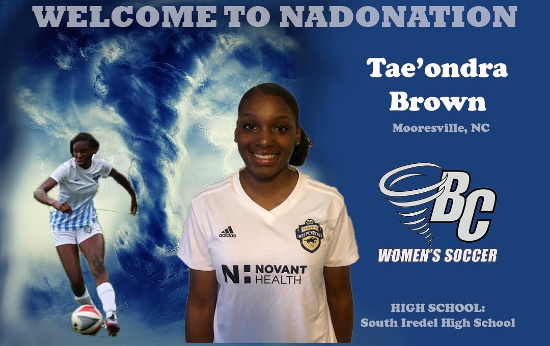 BCWS_Tornados's tweet image. Please join us in welcoming Tae&apos;ondra Brown from South Iredell High Schooll (NC) to  #NadoNation 🌪⚽ @brevardcollege #ClasssOf2024 #D3Soccer