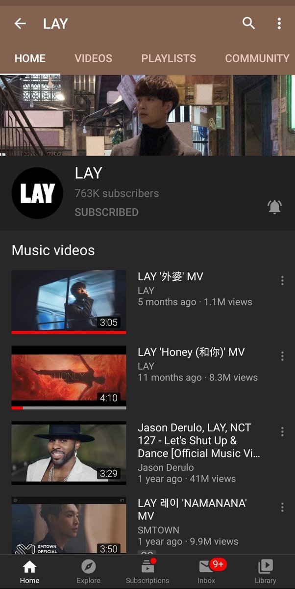 Hello EXOLs! Please join this project by sharing a screenshot showing you’re subscribed to Lay Zhang's channel tag 5 people. Let’s do our best to support Lay!
@tasfiya1485 @Farzanakamal7 @yanie1907
@TheKawaiiKoala1 @KimTrina5   @Annie71892414
#LayZhangSubscribeChallenge @layzhang