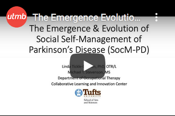 View a presentation about past  #CLDR data sharing pilot project, "The Emergence Evolution of Social Self-Management of Parkinson’s Disease" by Linda Tickle-Degnen, PhD, OTR/L  https://www.utmb.edu/cldr/education-training/events-internal/annual-meeting-2020#tickle #datascience  #dataarchiving  #rehabilitation  #largedata