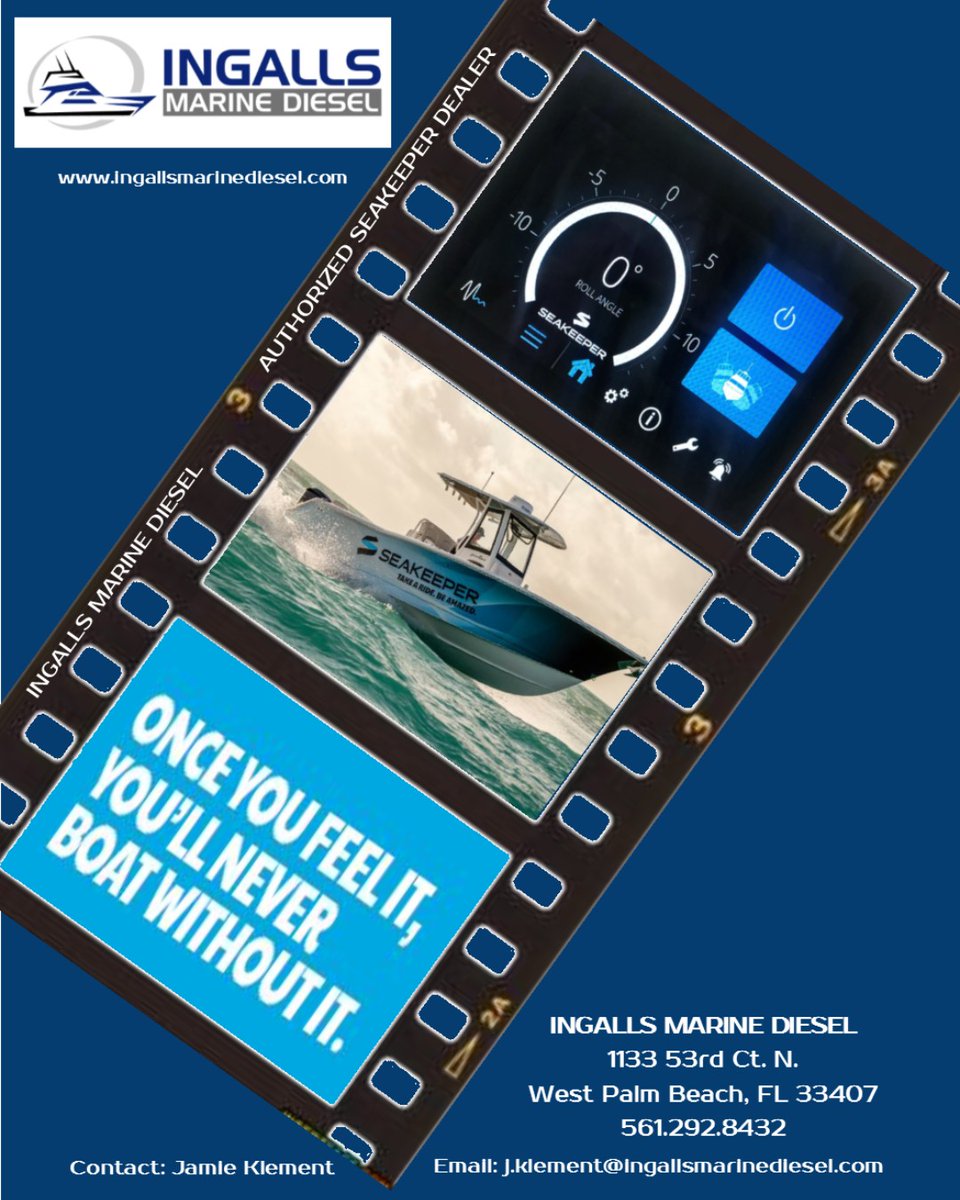 Summer is coming!

#ingallsmarinediesel #seakeeper #lovemyseakeeper #farfrompuken #nomorespilleddrinks #boatlife #staysalty #fightthefish #nottheboatroll #eliminatetheboatroll #fortheloveofwater