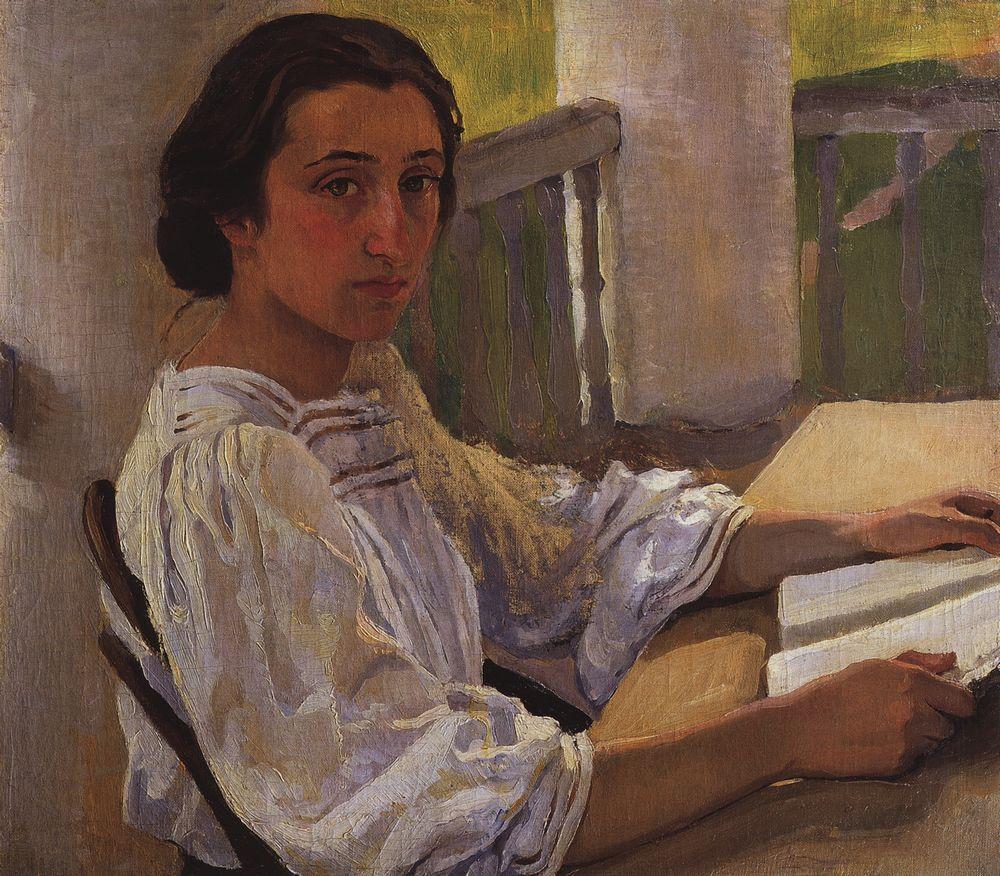 Works by Russian painter Zinaida Serebriakova, 1910s-30s, known for her expressive, intimate portraits