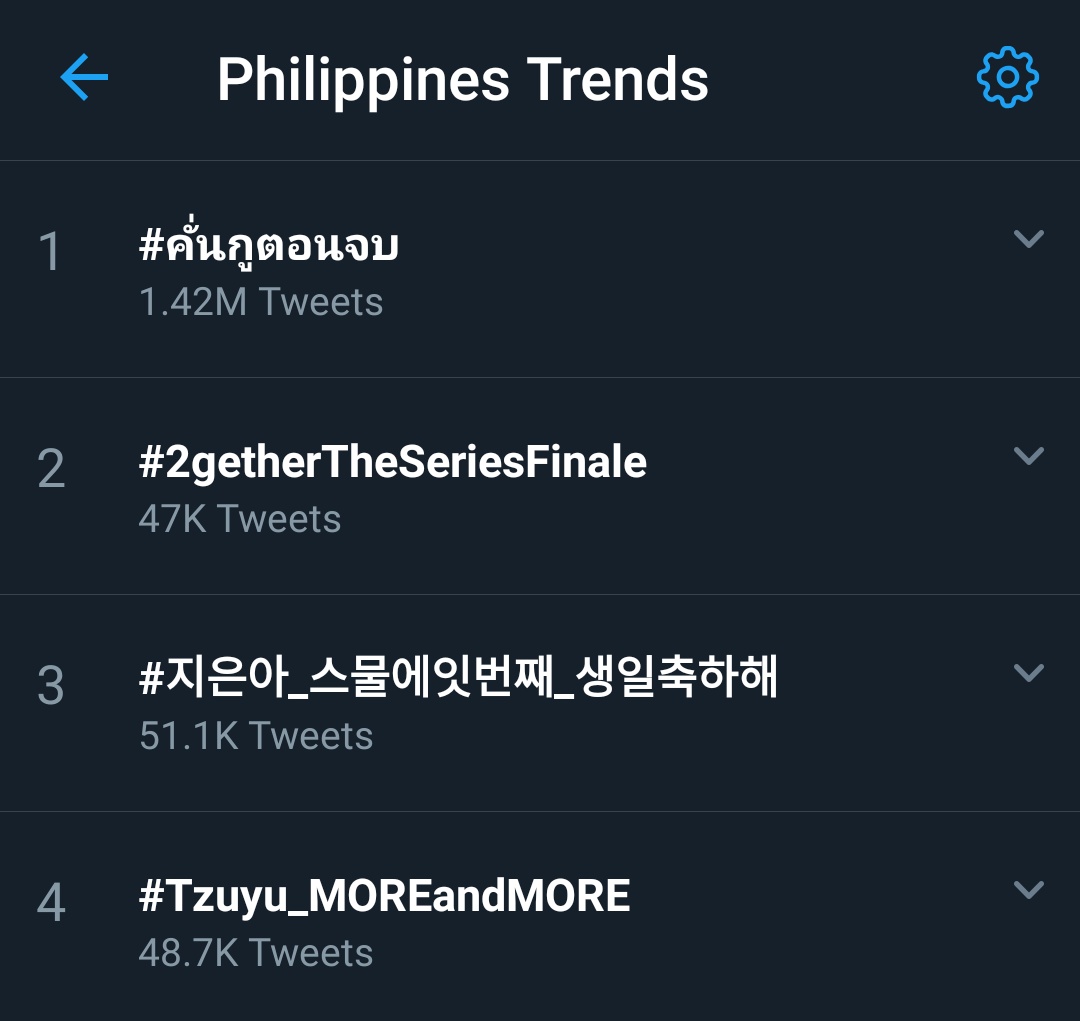 TzuyuData's tweet photo. #Tzuyu_MOREandMORE
Tzuyu's now #trending

#10 Worldwide 
#3 in Malaysia 
#4 in Philippines 
#4 in Singapore 

We need to get her trend higher!!
#TWICE #트와이스 @JYPETWICE
#쯔위 #TZUYU #ツウィ #子瑜 #จื่อวี https://t.co/kHtZfeAAUi