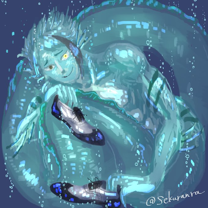 人魚のtwitterイラスト検索結果