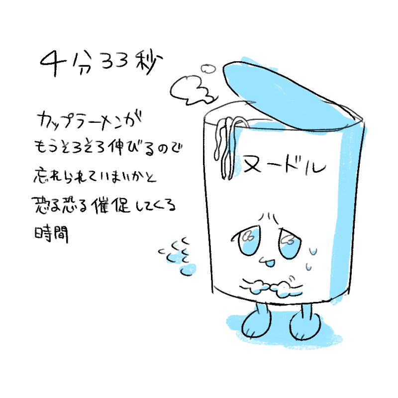 ④4分33秒 