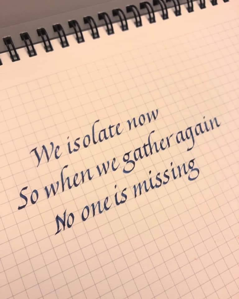 SirBryanForrest's tweet photo. We isolate now, So when we gather again, No one is missing💖
#saferathome #Quarantine #COVID19 #CAstrong #notaboutyou #protectamericans #inthistogether #WearMasks https://t.co/b6KmjsJ2O2