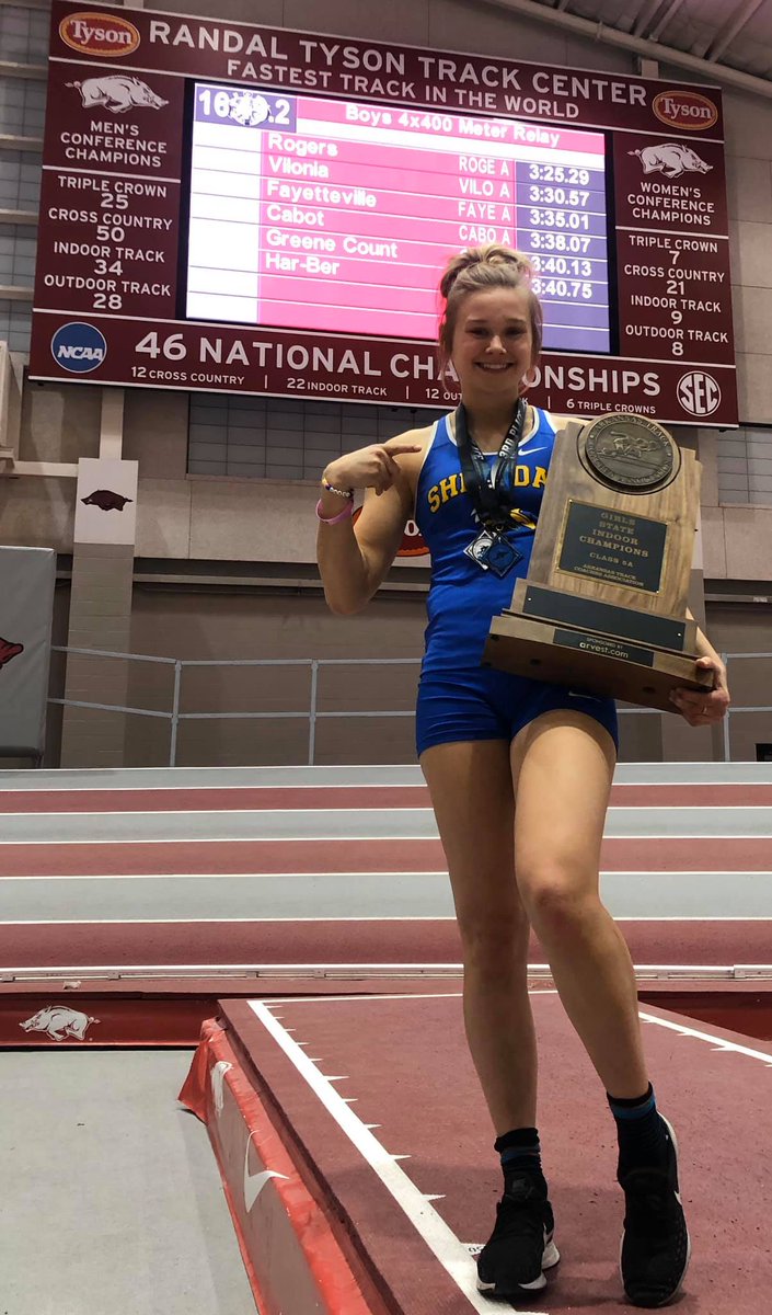 ValerieMoring's tweet photo. https://t.co/m6DYOjPytT
Congratulations Mackenzie Moring, we are so proud of you!! 
All Arkansas Academic Team 
All State Team 

I MISS TRACK AND FIELD!!! https://t.co/Hd7bnFjiku