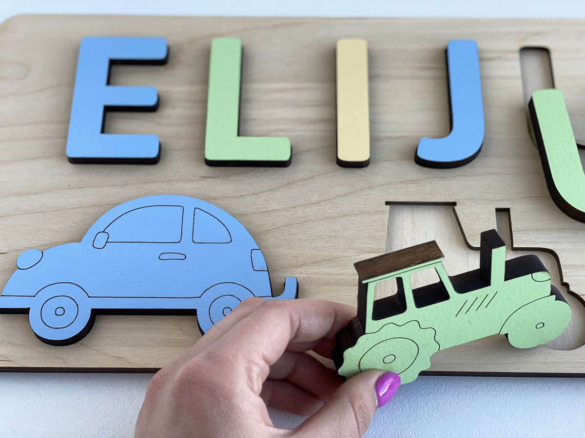 BeaverWorkshop's tweet photo. Name Puzzle. Learn and play same time! You can find more on our Etsy! #MrBeaverWorkshop #namepuzzle #etsy #etsyshop #etsyseller #SmallBusiness #learn https://t.co/qiuTh5onYR
