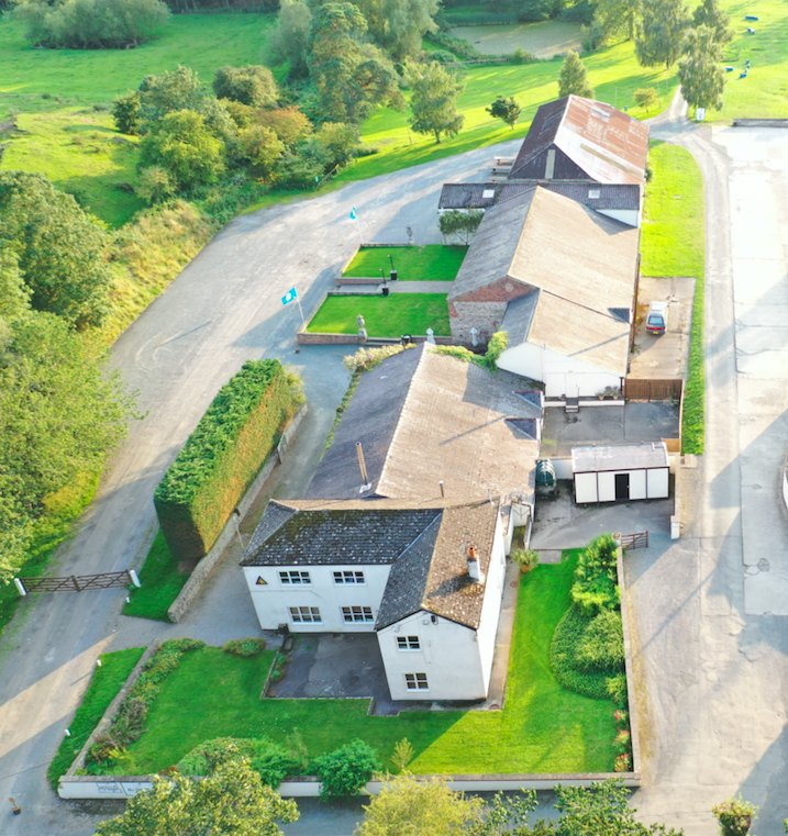 From the offices, past the Orangery to the Rustic Barn - another sunset on another glorious day at The Camp Hill Estate 🌅