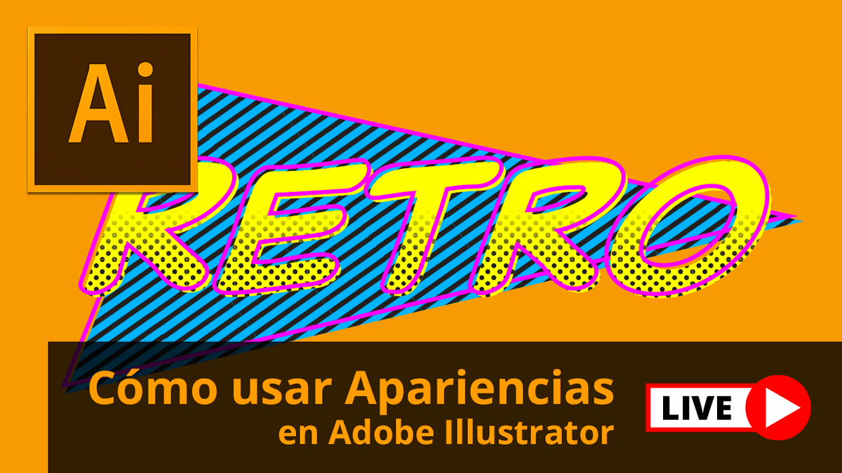 xpertdotco's tweet photo. Video-tutorial de viernes (en español): "Uso de apariencias en @Illustrator" https://t.co/alfbFPTHwO #xpertlearn #tutorialXpert https://t.co/F3DCd27dnX