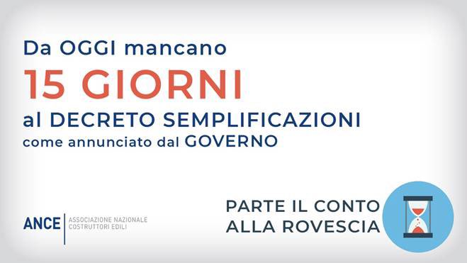 AnceComo's tweet photo. Al via countdown su #dlsemplificazioni.
Governo mantenga gli impegni presi. Le imprese dell’edilizia non sono più disposte a tollerare ultieriori rinvii o ritardi.
@ancenazionale
#ancecomo #ancenazionale #countdown #15giorni https://t.co/4kwqaIPTz0