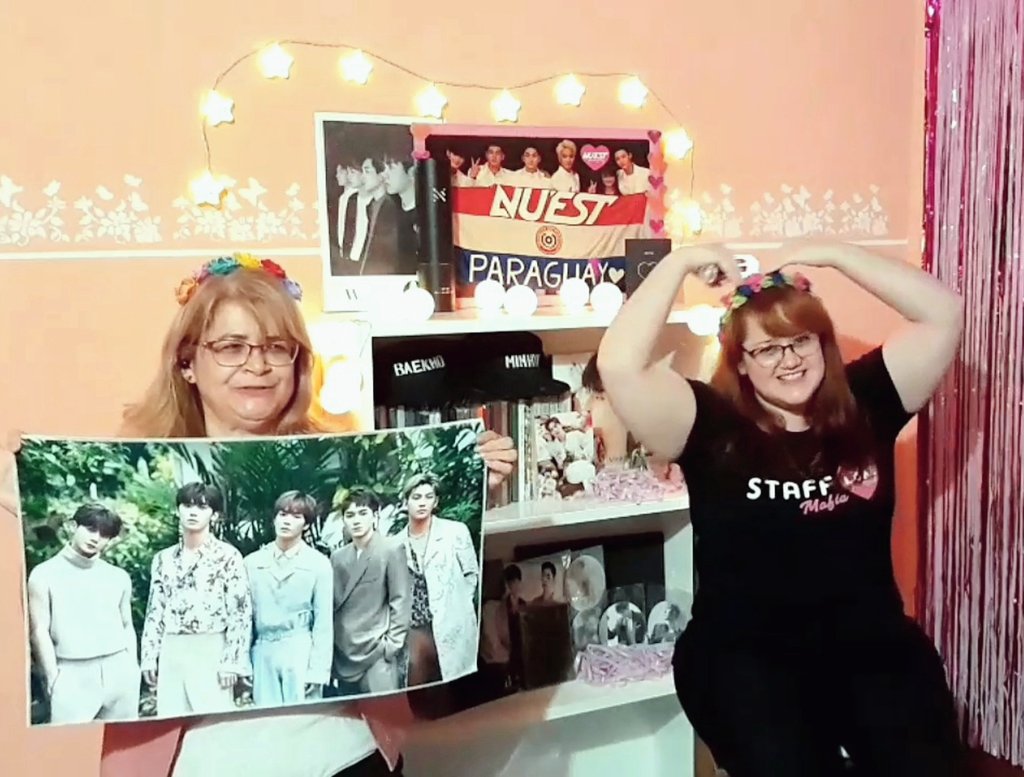 pinklove315's tweet photo. When your mom keeps up with your antics, you know she's the best ❤
Happy Mothers day @ysapy69! Thank you and I love you 🥰😘😘
#NUEST #뉴이스트 #NUniversity #LOVE #ㄴㅇㅅㅌ #Im_in_Trouble #fanchant #Mom https://t.co/rWblAkRLfG