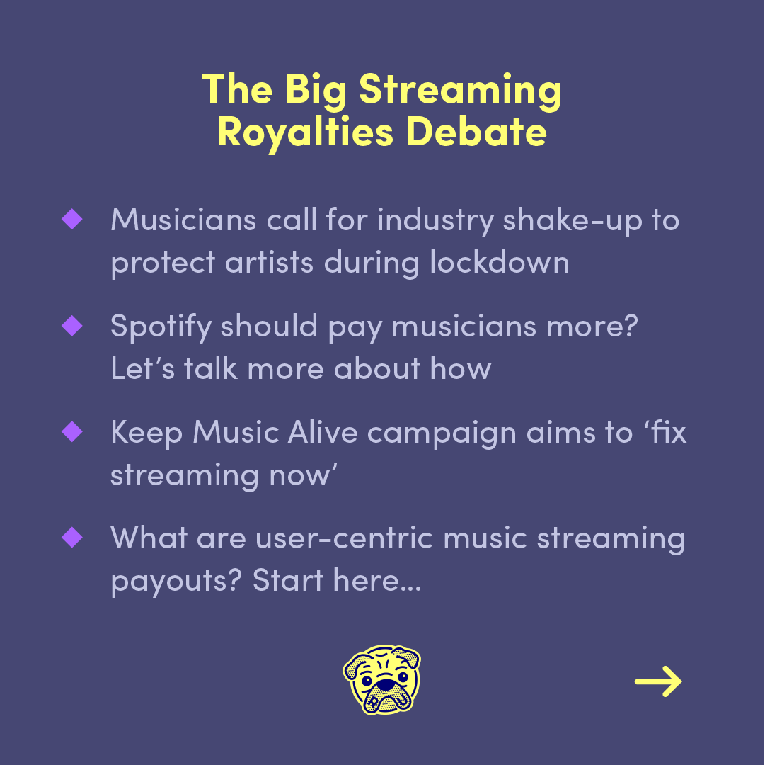 For this week’s #musicindustry news we've focused on inspirational reads, updates from the #pandemic world & #news from the #musicstreaming services. Also, dive into the streaming royalties debate with the latest campaigns #FixStreaming & #KeepMusicAlive: fal.cn/386dp