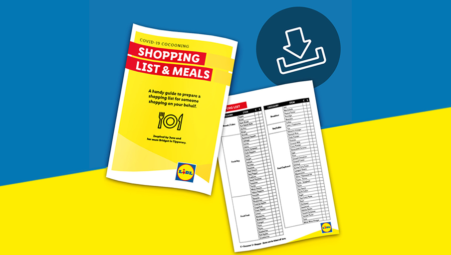 lidl_ireland's tweet image. Last week Paddy DM'd us to let us know about the fantastic job his mum was doing shopping for his granny in Tipp whilst she was cocooning ❤️

Not only that, but they'd created a Cocooning Checklist for her so she could tick off exactly what she needed from Lidl, a brilliant idea!