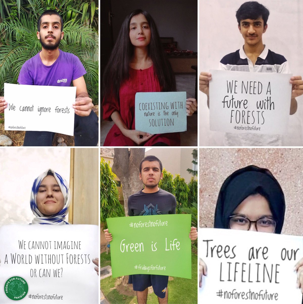 FridaysForFuture Pakistan and it's Activists took part in the #ForestForFuture Digital Strike Campaign this Friday.
#ClimateActionNow