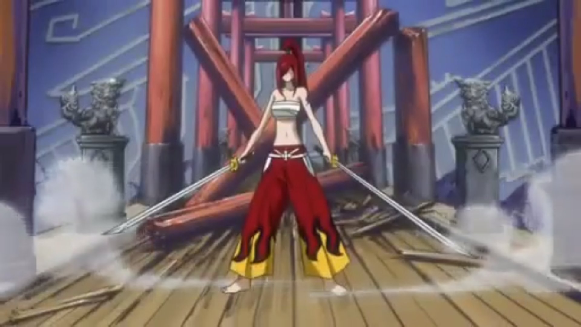 Fairy Tail Erza Japanese Cloth