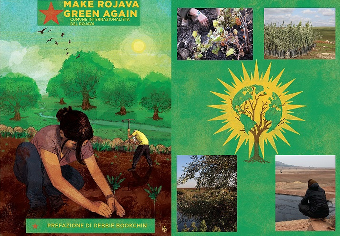 ReteKurdistan's tweet photo. Make Rojava Green Again- Una società ecologica in costruzione.
📝Prenotalo subito il libro inviando una mail a info@uikionlus.com.
#GreenRojava https://t.co/41XHA23Tdz