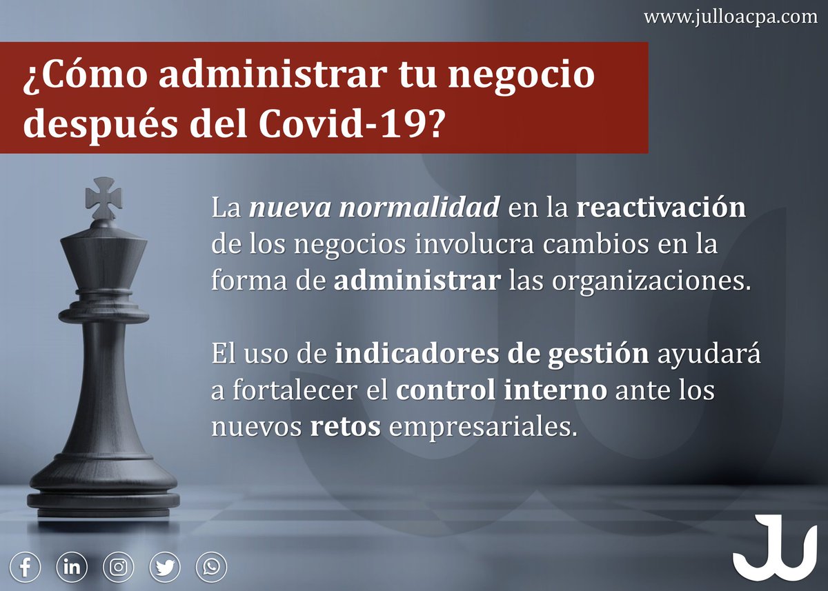 jsulloacpa's tweet photo. Te asesoramos en la evaluación, diseño e implementación de indicadores de gestión adecuados para tu negocio.

✉️ jsu@julloacpa.com
📞 099 616 5209
🌐 https://t.co/hZFsWB7wzO

#KPIs #Outsourcing #Consultoría
#ControlInterno #Riesgos #Reactivación #Auditoría #JSUlloaCPA https://t.co/d1jUypvBS6