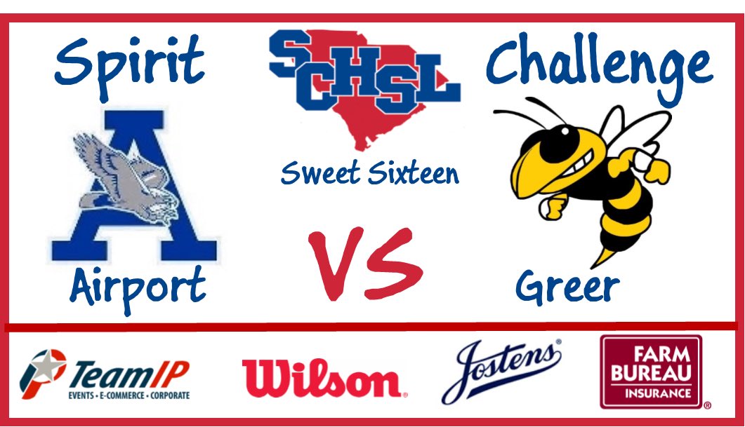 SCHSL's tweet photo. @Greer_High vs @AirportHS #SCHSLSpiritChallenge #MyReasonWhy https://t.co/aqjTAXGcm7