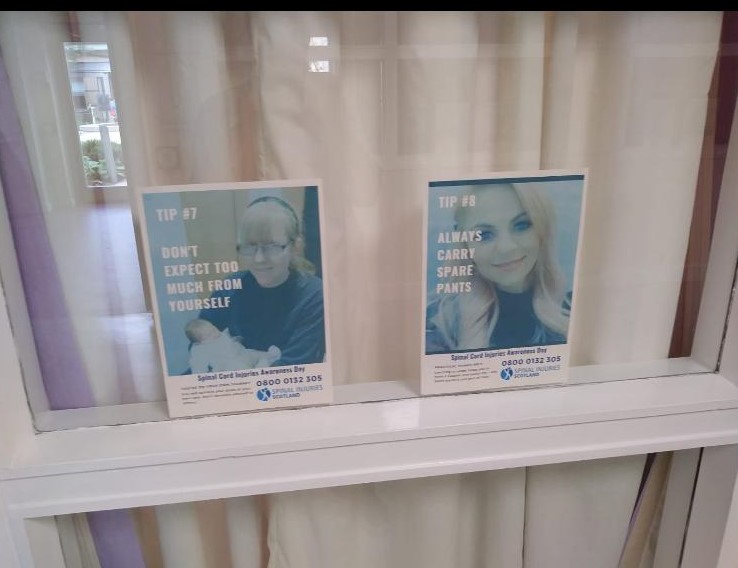 sisonlineorg's tweet photo. The Glasgow Spinal Unit created a "pushway of inspiration" displaying advice and tips given by our volunteers to help the newly injured for #SCIAD2020. #backingyouforlife #livingwithSCI https://t.co/ClLCUNyGaZ